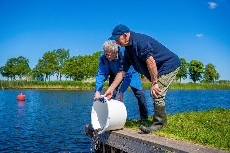 In beeld (video): Rijdend aquarium brengt 56.000 jonge palingen naar IJsseldelta