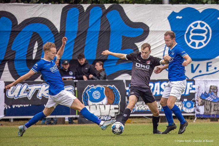 In beeld: WVF sluit af met winst, maar kampioensdroom spat uiteen
