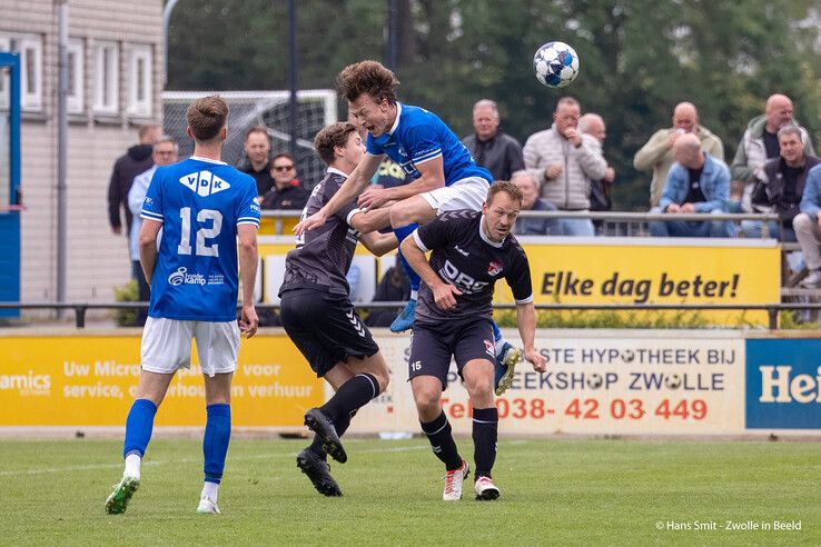 In beeld: WVF sluit af met winst, maar kampioensdroom spat uiteen