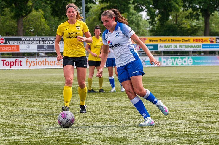 In beeld: ZAC Vrouwen naar finale nacompetitie na zege op DVVA