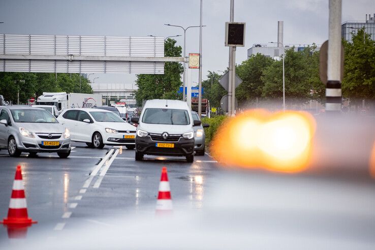 Bestuurder aangehouden na botsing op Ceintuurbaan in Zwolle