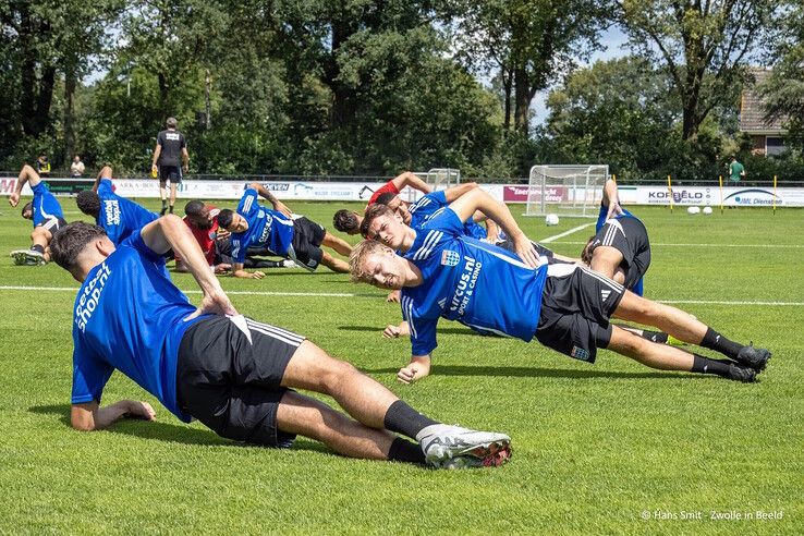 Archieffoto. De eerste training van het seizoen 2024-2025 bij v.v. Wijthmen.