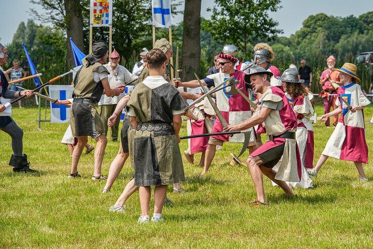 In beeld: Zwolse overwinning bij ludieke Slag bij Ankum