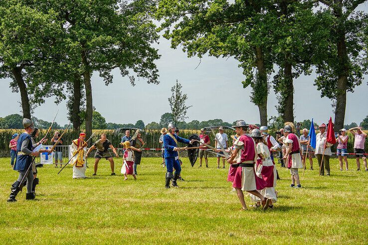 In beeld: Zwolse overwinning bij ludieke Slag bij Ankum