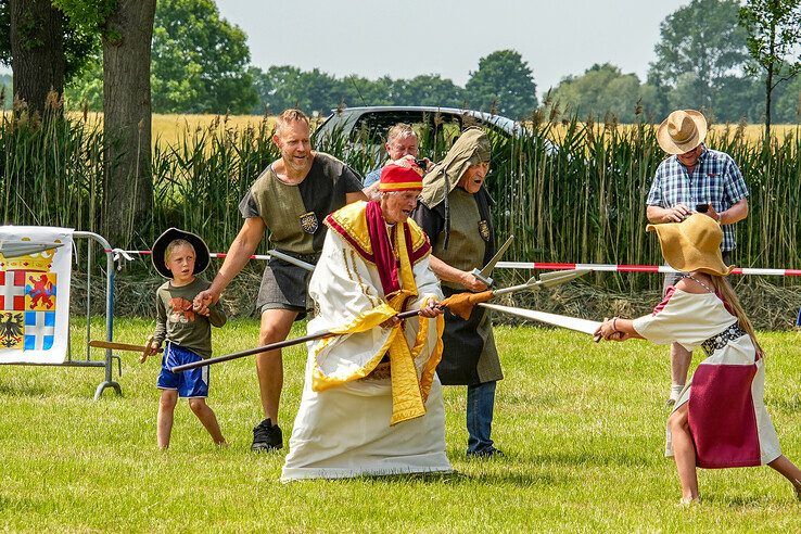 In beeld: Zwolse overwinning bij ludieke Slag bij Ankum