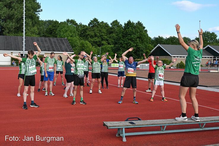 In beeld: G-lopers rennen alsnog Heroes Run na afgelaste Halve Marathon Zwolle