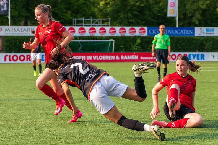 In beeld: Finaleticket voor Be Quick ’28 Vrouwen na sterke pot tegen Orion
