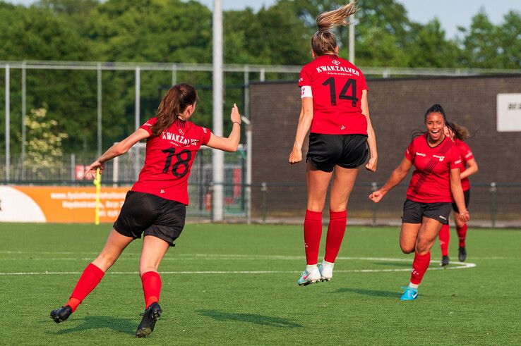 In beeld: Finaleticket voor Be Quick ’28 Vrouwen na sterke pot tegen Orion