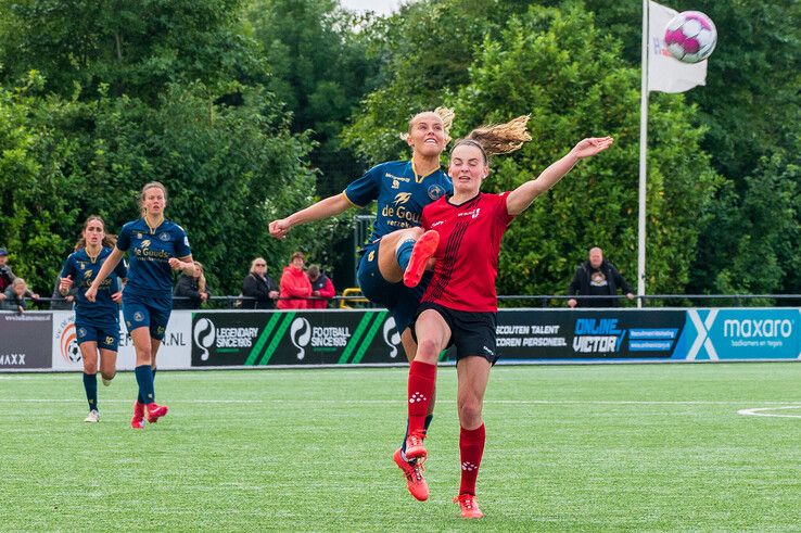 In beeld: Be Quick Vrouwen kansloos in finale tegen Jong Sparta met versterkingen uit eerste divisie