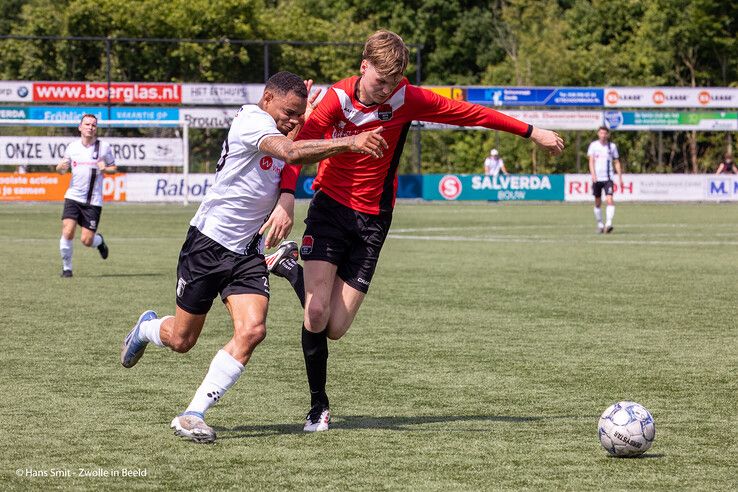 In beeld: Berkum naar tweede ronde nacompetitie na late beslissing tegen Broekster Boys