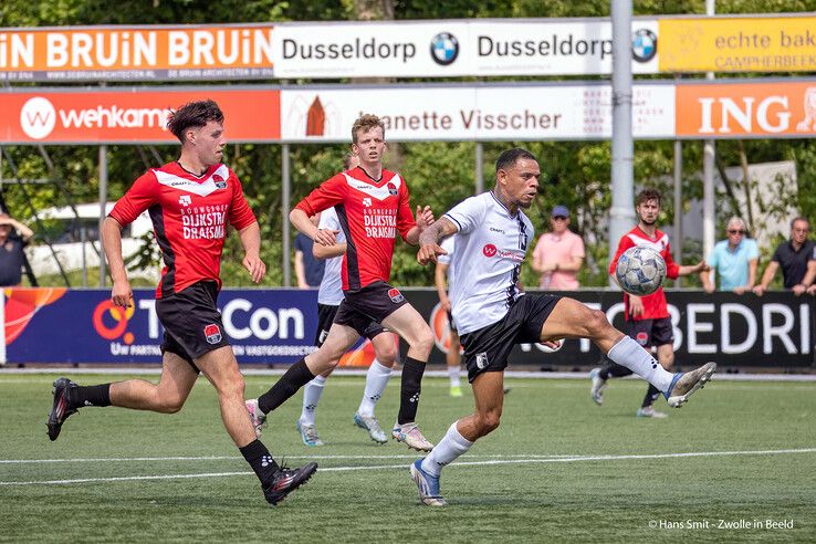 In beeld: Berkum naar tweede ronde nacompetitie na late beslissing tegen Broekster Boys