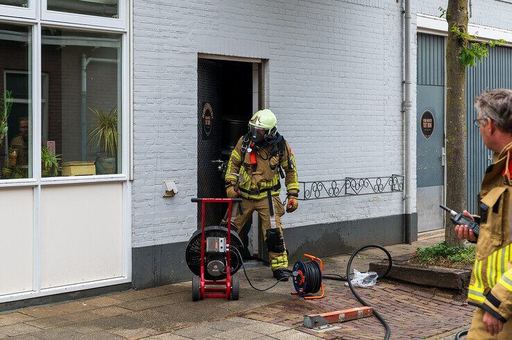 Brand in meterkast bij ‘Van haver tot bok’ aan Assendorperstraat in Zwolle