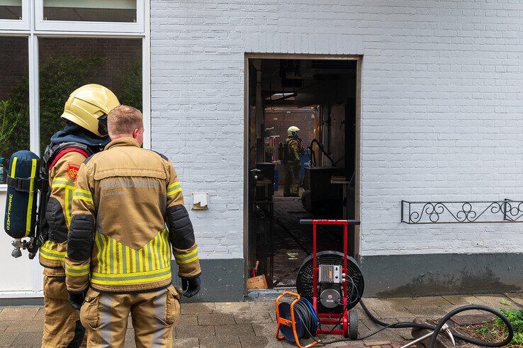 Brand in meterkast bij ‘Van haver tot bok’ aan Assendorperstraat in Zwolle