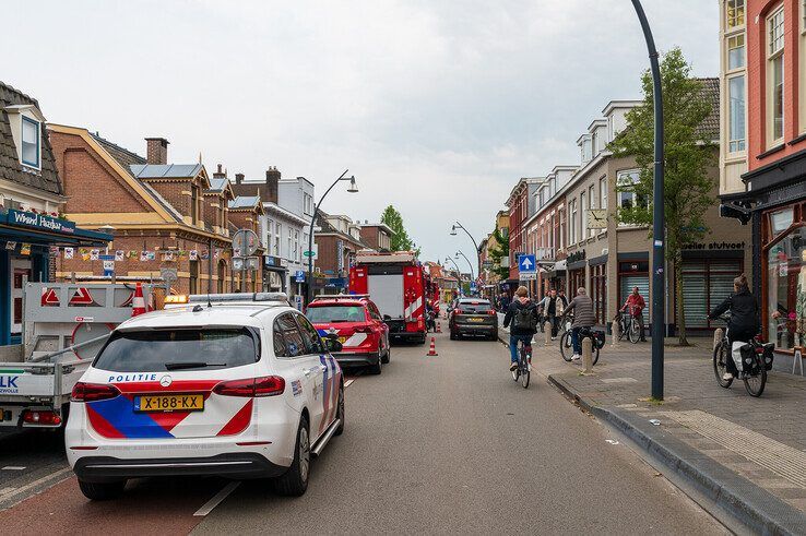 Brand in meterkast bij ‘Van haver tot bok’ aan Assendorperstraat in Zwolle