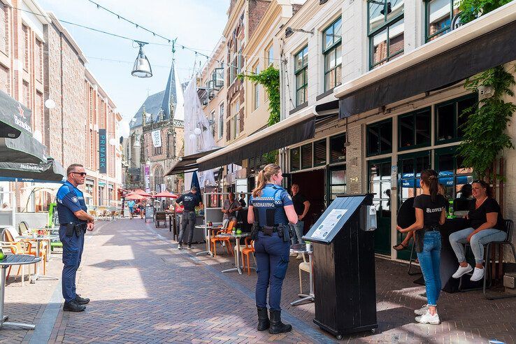Café Bloopers in de Voorstraat in Zwolle.