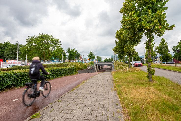 De fiestunnel onder de Blaloweg wordt bijna twee maanden afgesloten.