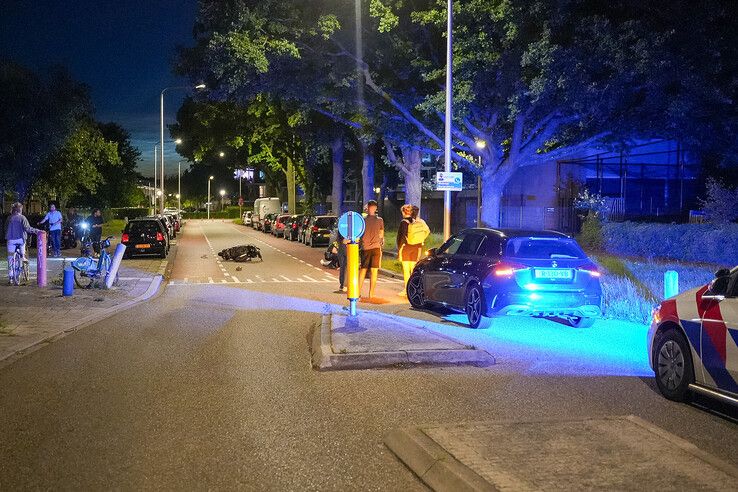 Scooterrijder zwaargewond na valpartij op Monteverdilaan in Zwolle