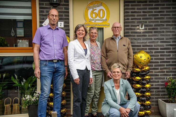 Ep en Johanna van der Kolk 60 jaar getrouwd in Windesheim