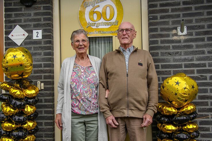 Ep en Johanna van der Kolk 60 jaar getrouwd in Windesheim