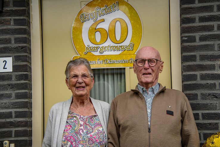 Ep en Johanna van der Kolk 60 jaar getrouwd in Windesheim