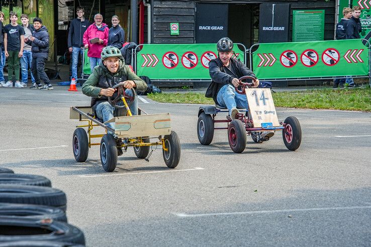In beeld: Jena XL wint Skelterrace van Deltion College
