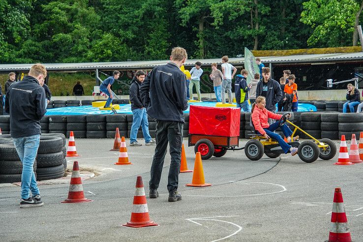 In beeld: Jena XL wint Skelterrace van Deltion College