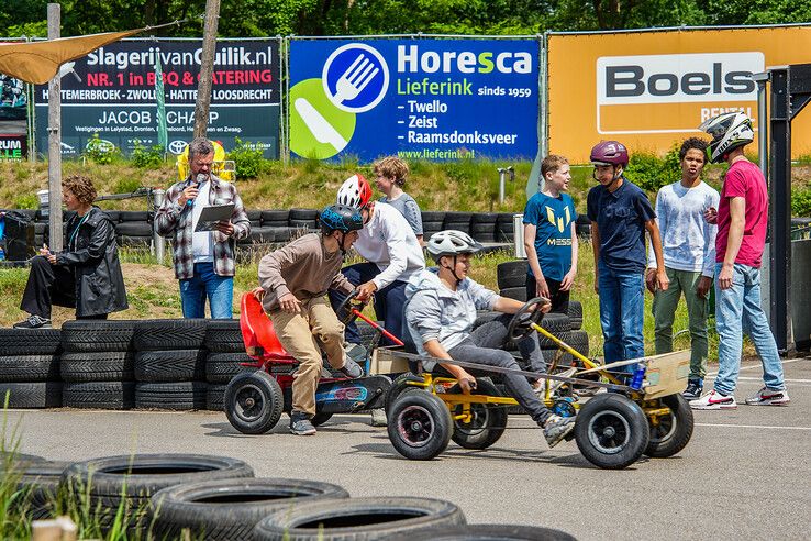 In beeld: Jena XL wint Skelterrace van Deltion College