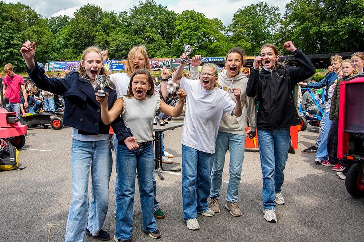 In beeld: Jena XL wint Skelterrace van Deltion College