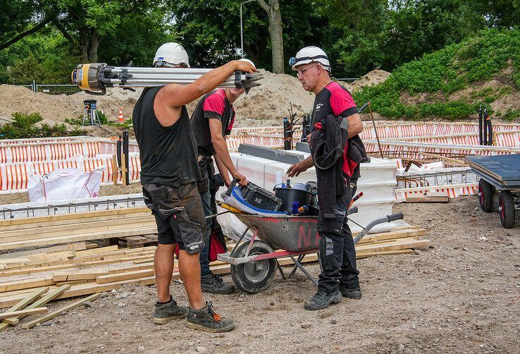 In beeld: Start bouw nieuwe fase Weezenlanden-Noord in Zwolle