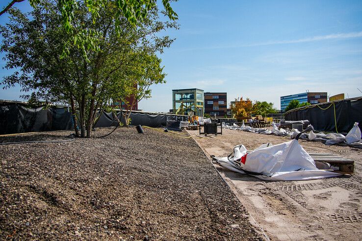 Dure houten loopbrug bij station nadert voltooiing: ‘Zwolle gaat ’m omarmen’