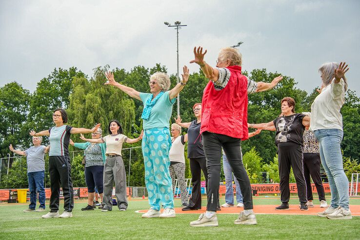 In beeld: Senioren in beweging tijdens vitaliteitsmiddag in Zwolle