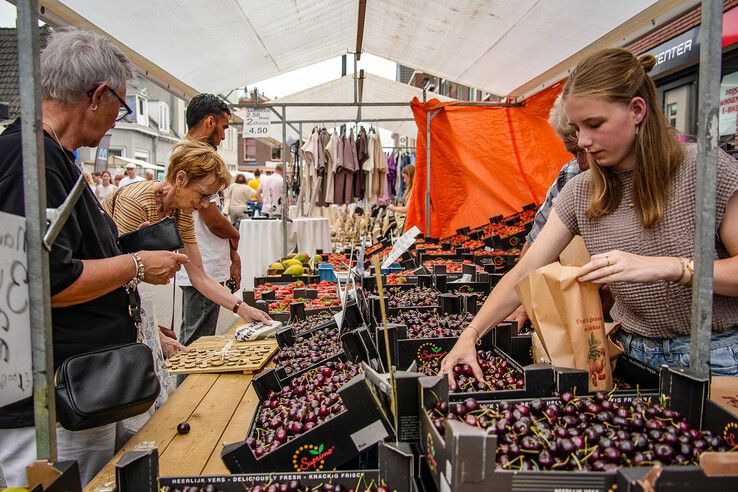 In beeld: Drukte en gezelligheid op braderie in Zwolse Assendorperstraat