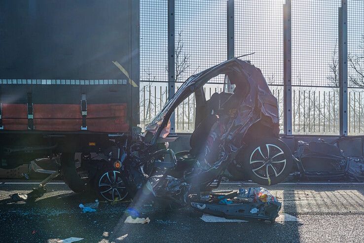 Volgens justitie scheen de laaghangende zon van opzij.