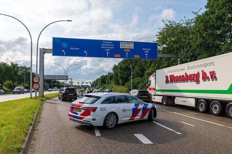 Forse schade bij botsing op IJsselallee in Zwolle