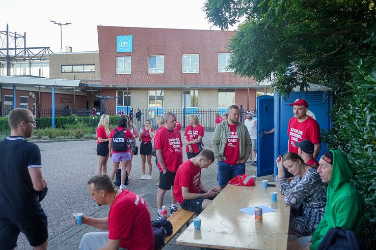 Staking bij Albert Heijn-distributiecentrum Zwolle