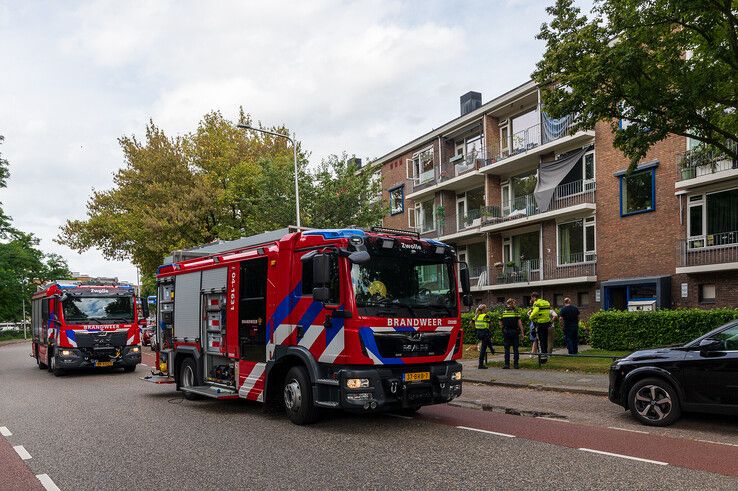 Flatwoning vol rook door vergeten pan in Zwolle