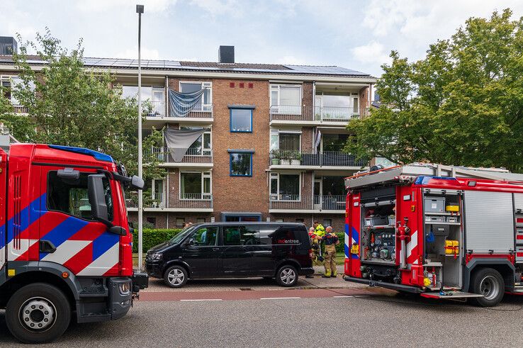 Flatwoning vol rook door vergeten pan in Zwolle