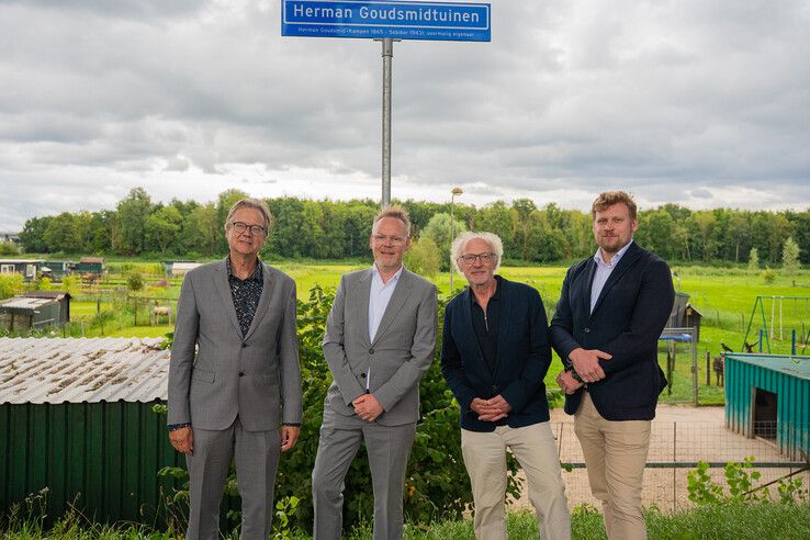Volkstuinen Kampen vernoemd naar Herman Goudsmid als herinnering aan vermoorde Joodse slager