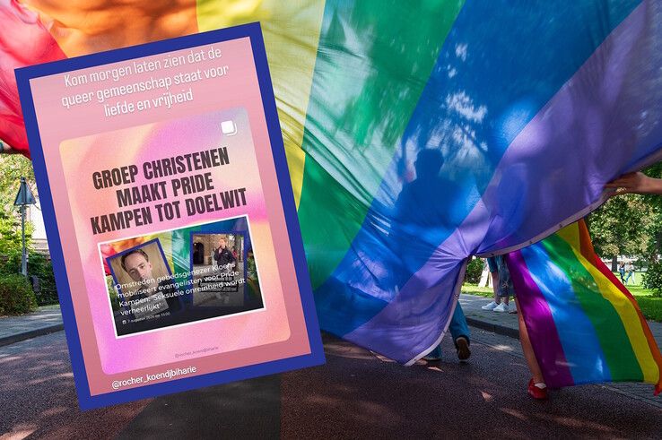 Oproep tot tegengeluid bij Pride Kampen.