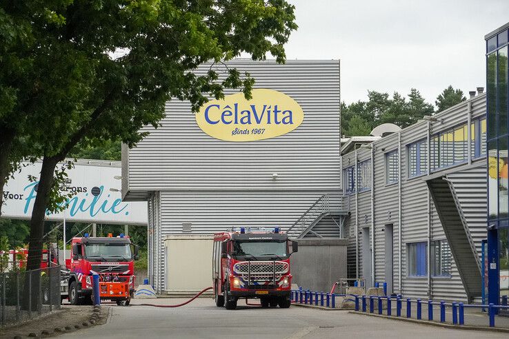 In beeld: Lekkage ammoniak bij failliete aardappelverwerker CêlaVíta in Wezep