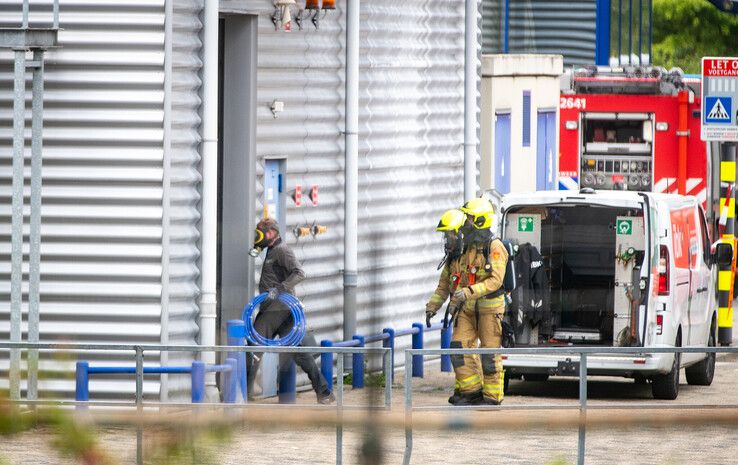 In beeld: Lekkage ammoniak bij failliete aardappelverwerker CêlaVíta in Wezep