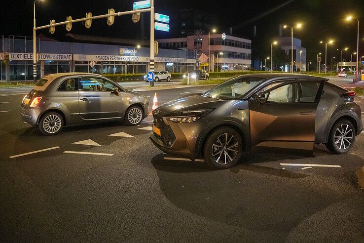 Ongeval op de kruising Ceintuurbaan en Boerendanserdijk in Zwolle.