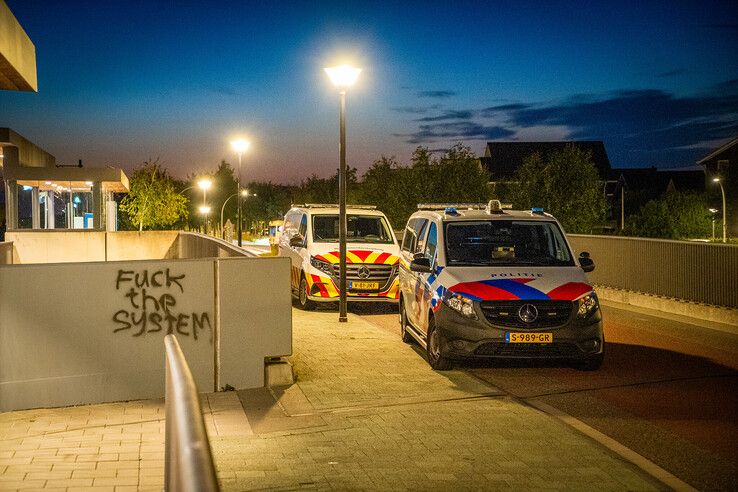 Politie controleert jongeren na nieuwe melding op spoor bij station Zwolle Stadshagen