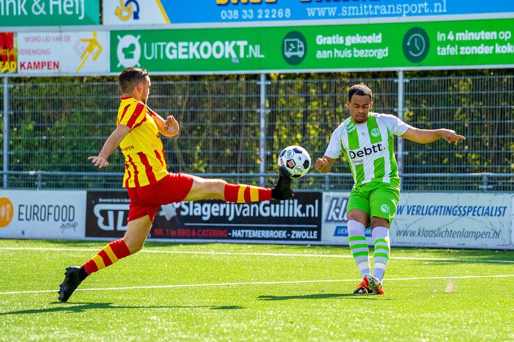 In beeld: Go Ahead Kampen geeft zege tegen Dronten uit handen