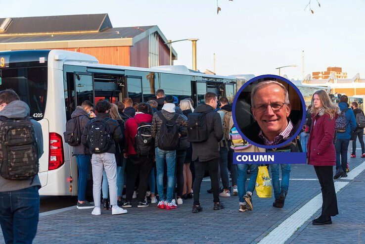 De bussen zijn overvol.