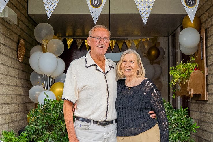 Thomas en Toos Hector zijn 60 jaar getrouwd.