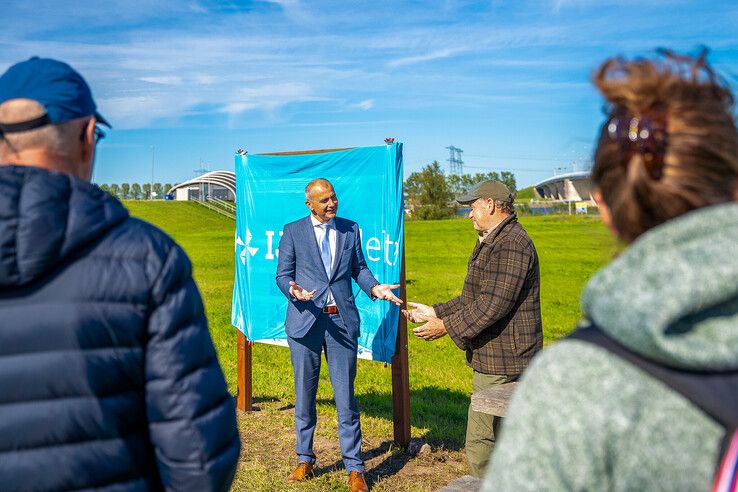 Verleden en heden van IJsseldelta op bord bij Ramspol onthuld