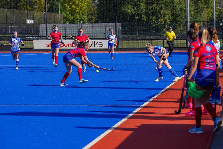 In beeld: Slordig HC Zwolle onderuit  tegen Voordaan