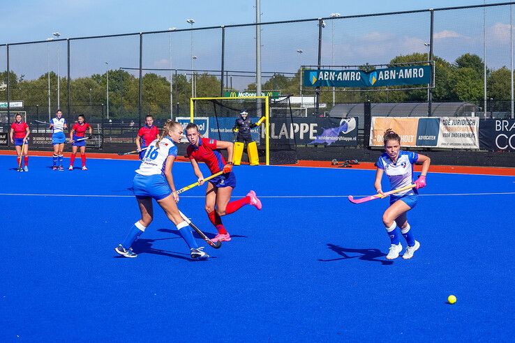 In beeld: Slordig HC Zwolle onderuit  tegen Voordaan