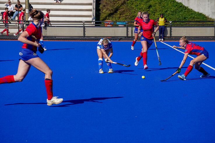 In beeld: Slordig HC Zwolle onderuit  tegen Voordaan